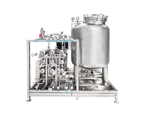Continuous biological wastewater  inactivation system