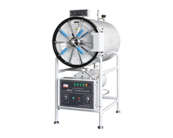 Horizontal cylindrical ressure steam sterilizer
